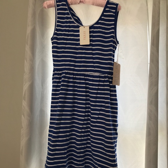Modcloth Dresses & Skirts - 🚫SOLD🚫Blue & White Striped Dress